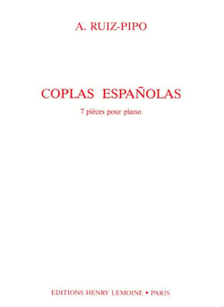 Coplas españolas : 7 pièces - partition Piano