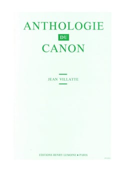 Anthologie du canon - Voix et piano