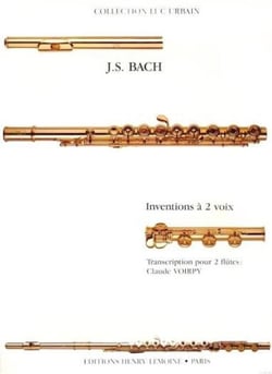 Inventions à 2 voix - partition flûte