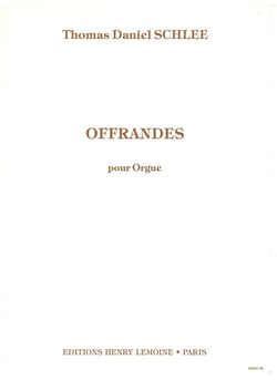 Offrandes Op.28 - partition orgue