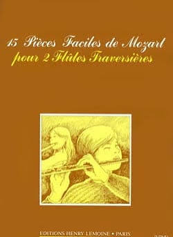 Pièces faciles (15) - partition flûte - débutant