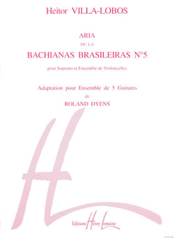Aria (Bachianas brasileiras n°5) - partition guitare