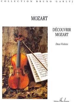 Découvrir Mozart - partition violon