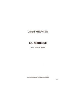 La Sérieuse - partition Piano