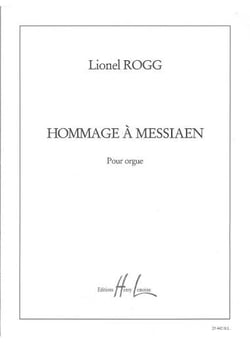 Hommage à Messiaen - partition orgue