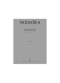 Miniature - partition 2 flûtes, clarinette, violon