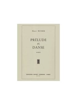 Prélude et Danse - partition harpe