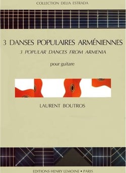 Trois Danses populaires arméniennes - partition guitare
