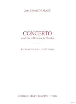 Concerto pour flûte et orchestre de chambre - partition flûte