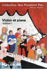 Mes premiers pas Vol.1 - partition violon et piano