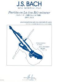 Partita BWV1013 en la (ou ré) min.