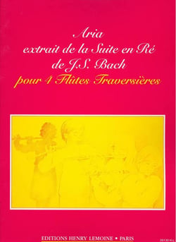 Aria extr. de la suite en re maj. --- 4 flutes