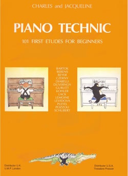Piano technic - 101 Studies for beginners (Vol.1) - partition Piano