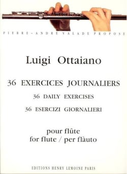 Exercices journaliers (36) - partition flûte