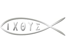 Poisson Ictus autocollant