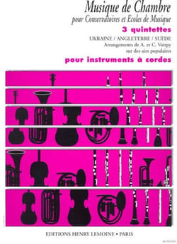 Quintettes (3) - partition Quintettes