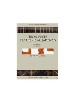 Pièces (3) Folklore japonais - partition guitare