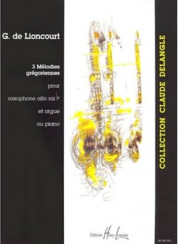 Mélodies grégoriennes (3) - partition saxophone