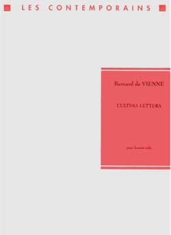 L'Ultima Lettera - partition basson solo