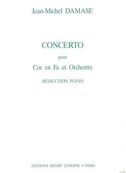 Concerto pour cor en Fa - partition cor et piano