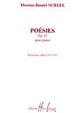Poésies II Op.25 - partition Piano