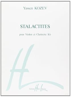Stalactites - partition violon et clarinette