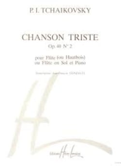 Chanson triste Op.40 n°2 - partition flûte ou hautbois