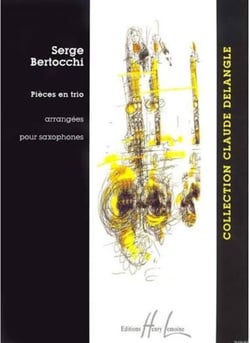 Pièces en trio - partition saxophone