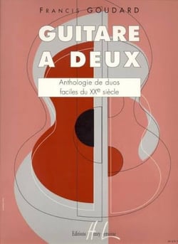 Guitare à deux (anthologie de duos faciles du 20e s.) - partition guitare - débutant