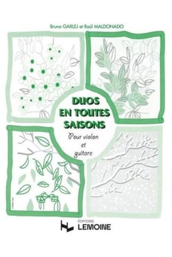 Duos en toutes saisons - partition violon et guitare