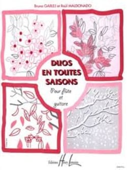 Duos en toutes saisons - partition flûte et guitare