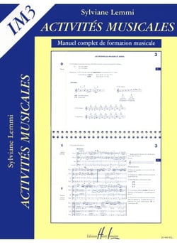 Activités musicales IM3 - partition formation musicale