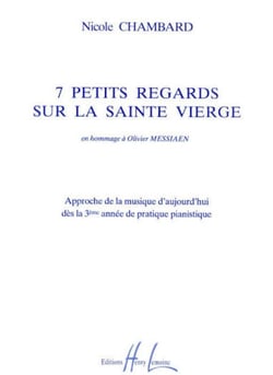 7 Petits regards sur la Sainte Vierge - partition