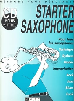 Starter Saxophone (+CD) - partition saxophone