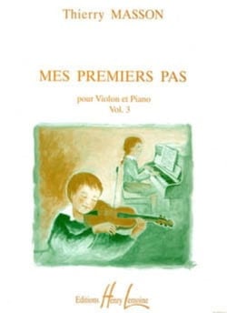 Mes premiers pas Vol.3 - partition violon et piano