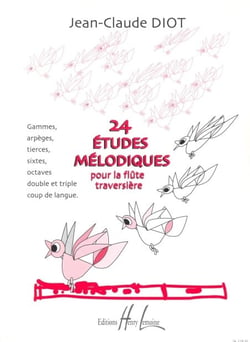 24 Études mélodiques - partition flûte