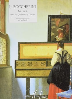 Menuet Op.13 n°5 (extr. Quintette) - partition Piano