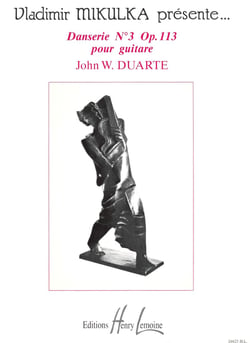 Danserie n°3 Op.113 - partition guitare