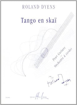Tango en Skaï (version orchestre) - partition guitare et orchestre