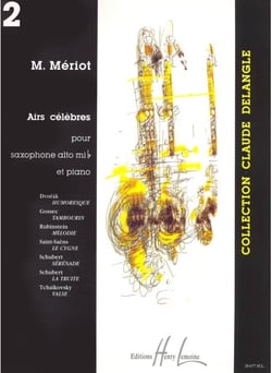 Airs célèbres Vol.2 - partition saxophone MIB