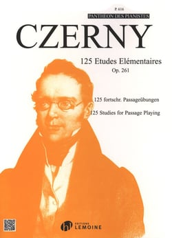 125 études élémentaires Op.261 - partition piano