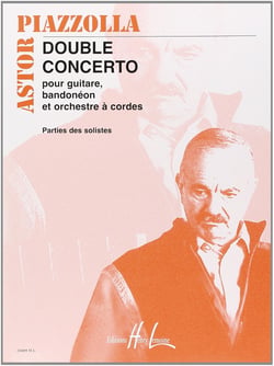 Double Concerto (Hommage à Liège) – Conducteur - partition guitare, bandonéon