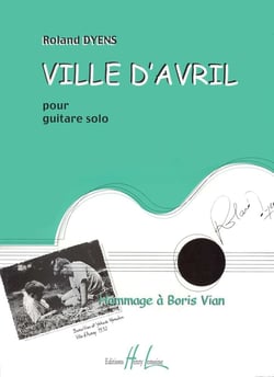 Ville d'Avril - partition guitare