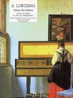 Le Tsar et le Charpentier : Danse des sabots - partition harpe