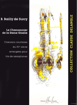 Le Chansonnier de la Dame Oiselle - partition saxophone