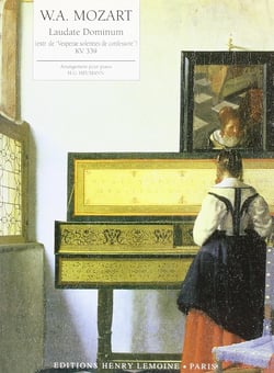 Laudate Dominum KV 339 - partition Piano