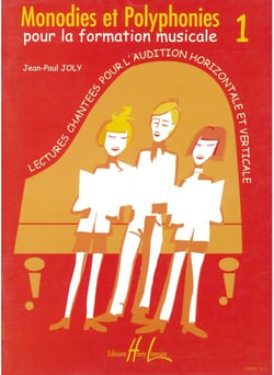 Monodies et polyphonies Vol.1 - partition formation musicale