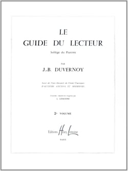 Le Guide du lecteur Vol.2 - partition Piano