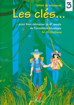 Les Clés Vol.3 (Cahier de Vacances) - partition formation musicale