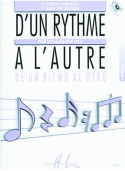 D'un rythme à l'autre Vol.4 - partition formation musicale